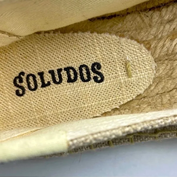 Anthropologie/Soludos Traditional Handcrafted Espadrilles Brand New in Box Sz 8 - Image 8