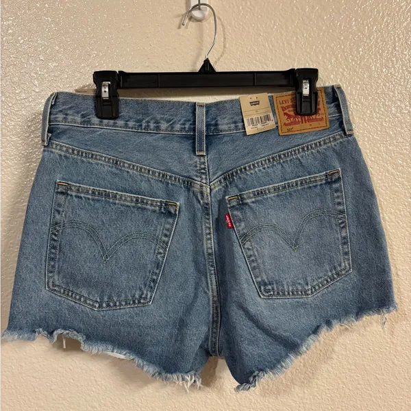 LEVI’S 501 High Rise Denim Shorts NWT - Image 4