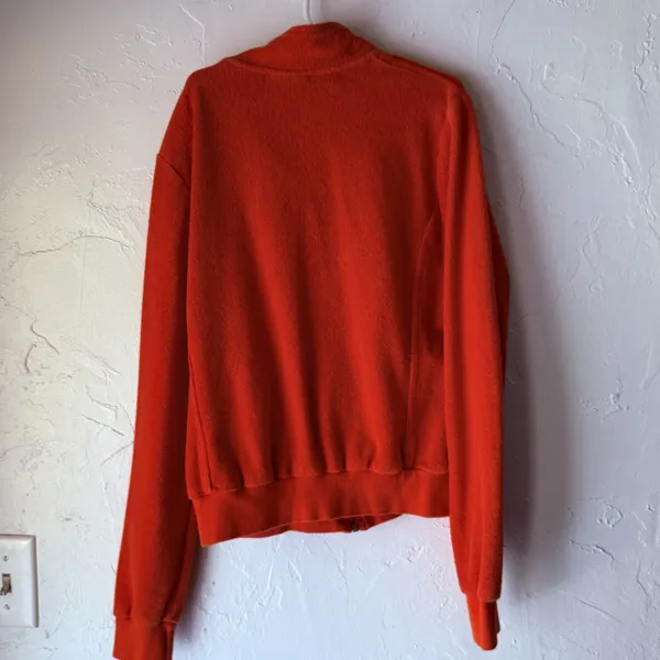 Lacoste Jacket Womens S Full Zip Made in France F4728 Retro Embroidered France‎ - Image 9