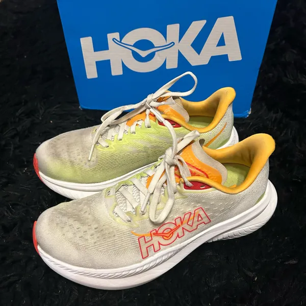 HOKA Mach multicolored lace up shoes sneakers - Image 2