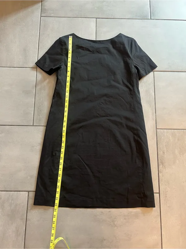 Theory Sheath Dress in Good Wool | Black - Image 6