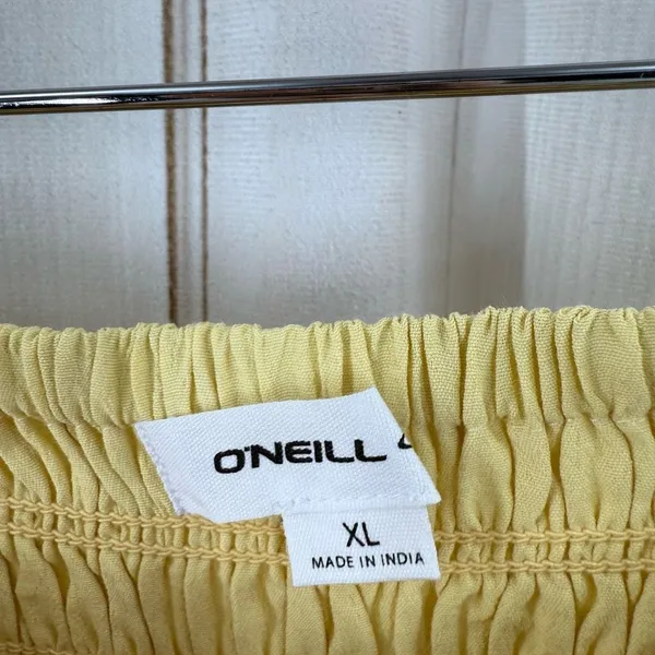 Oneill Women’s XL Yellow Lenox Wide Leg Pants New - Image 3