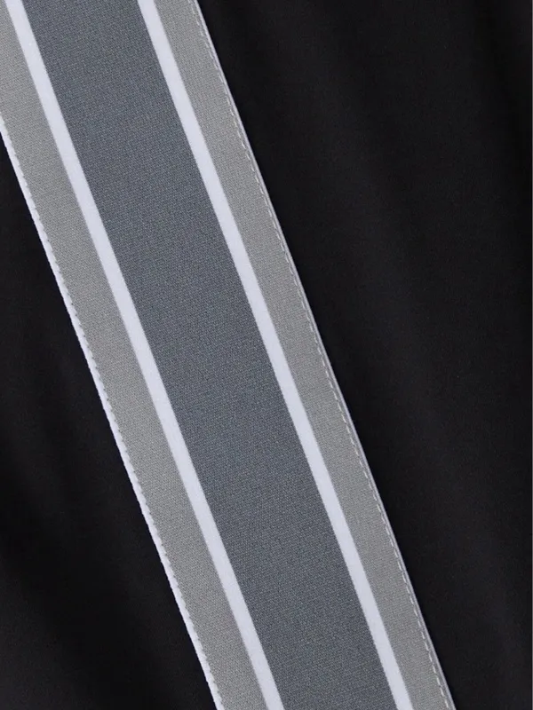 Fabletics Black Motion365+ Twisted Stripe Pull On Pant - Image 9