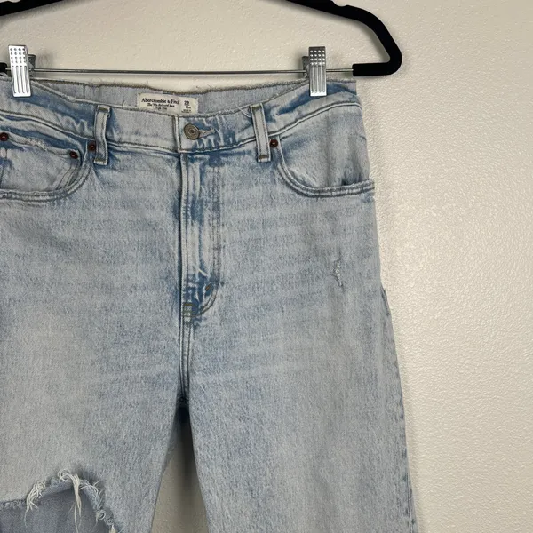 Abercrombie & Fitch Women's 90's Relaxed High Rise Jeans Sz‎ 29XS - Image 2