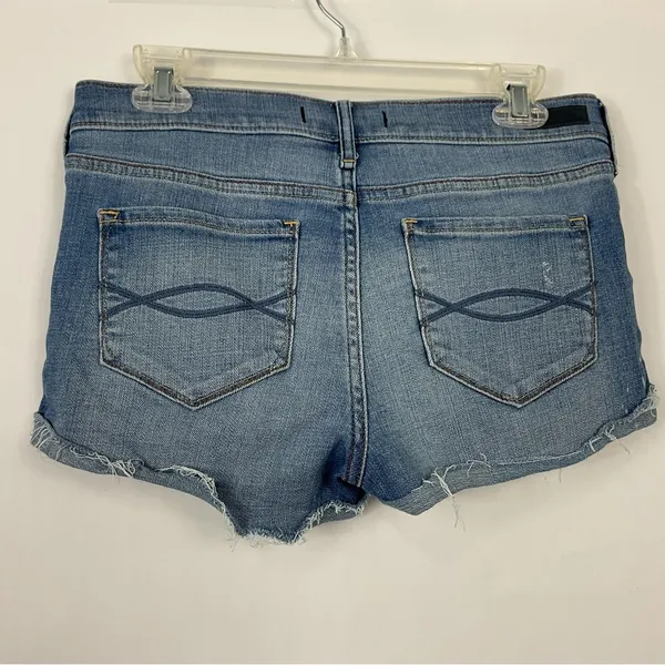 Abercrombie & Fitch Distressed Cut Off Jean Shorts Size 27 - Image 2