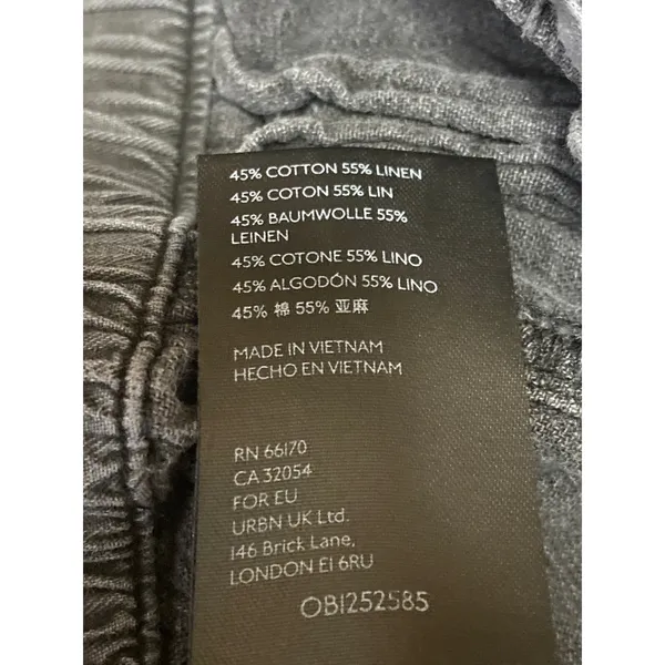Free People Livin' In The City Belted High Rise Baggy Cargo Trousers Pants Sz S - Image 6