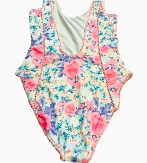 LoveShackFancy Mikkel Floral One-Piece Swimsuit Size XS‎ NWT - Image 10