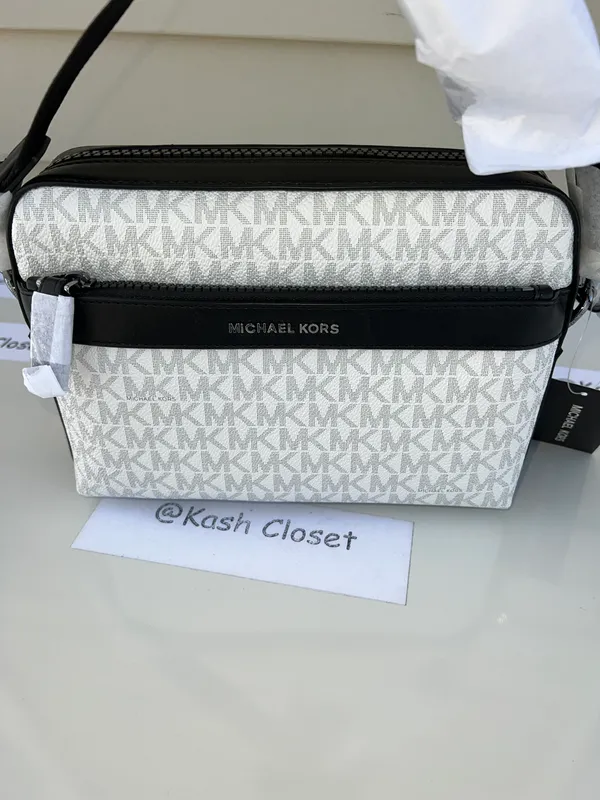 MK Cooper Utility Crossbody- Bright White - Image 7