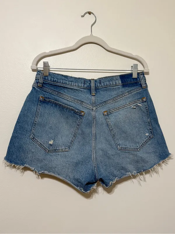 Abercrombie & Fitch The Mom Short High Rise Curve Love Size 10 / 30 - Image 6