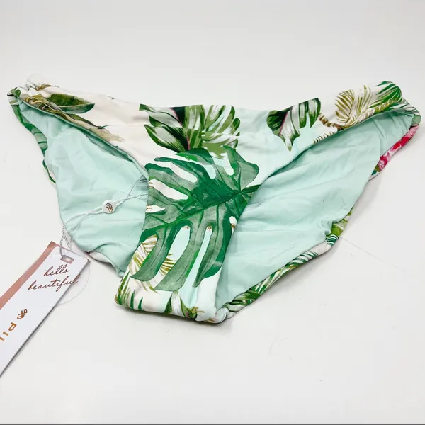 Pilyq Tulum Bikini Bottoms Floral‎ Tropical Small NWT - Image 8