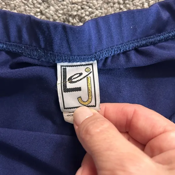 90’s Lej Navy Blue Tennis Skirt size Medium - Image 8