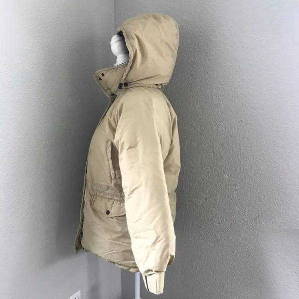 The North Face Women Medium Beige Ski Outdoor Hooded Snow Jacket - Image 2
