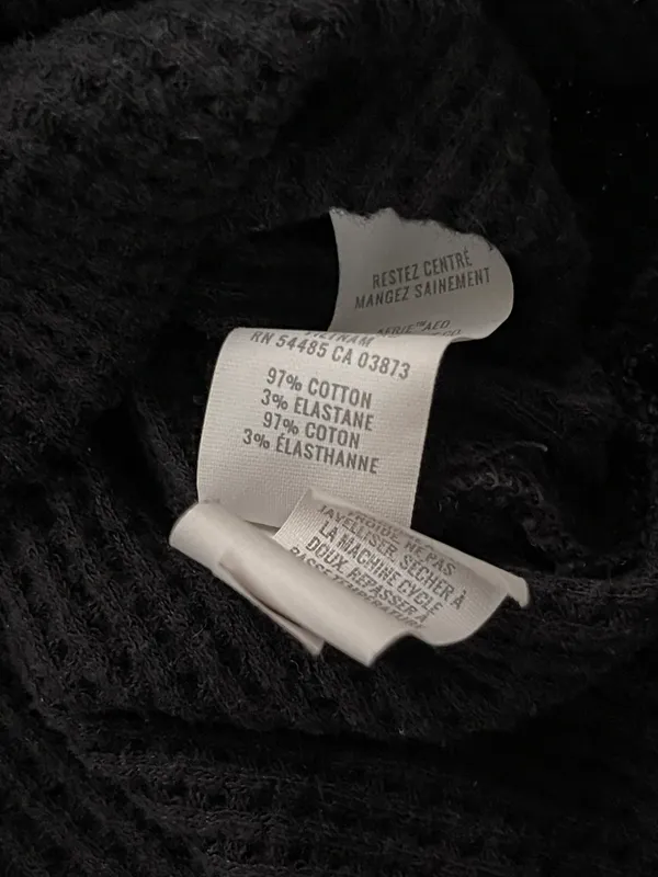 Aerie Offline by waffle knit long sleeve henley - Image 5