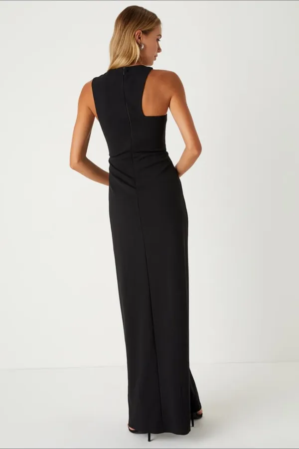 Black Formal Dress Size M - Image 5