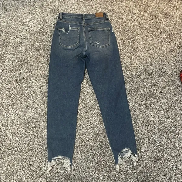Distressed Blue Jeans - Image 2