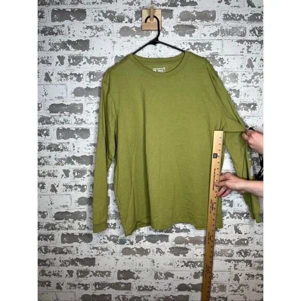 CARHARTT | women plus size green long sleeve top - Image 4