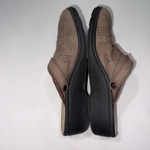 Fly Flot Anatomic‎ Wedge Shoes, Women 8-8.5, Leather, Slip-on Or Heel Strap - Image 7