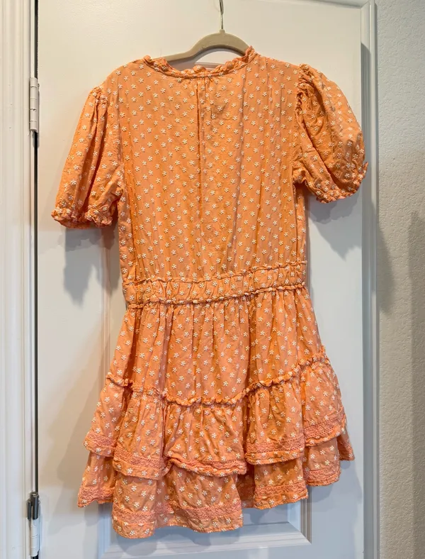 Mabel Floral Mini Dress - Image 4