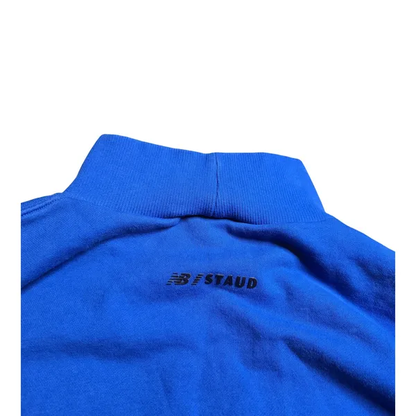New Balance x Staud Blue Mock Neck Sweatshirt‎ Size: S - Image 5