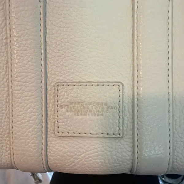 Marc Jacob’s Mini Cream Tote Bag - Image 4