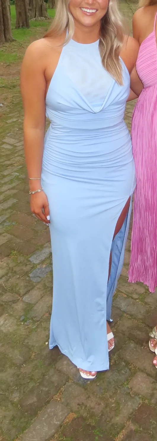 Blue Hello Molly Formal Dress - Image 3