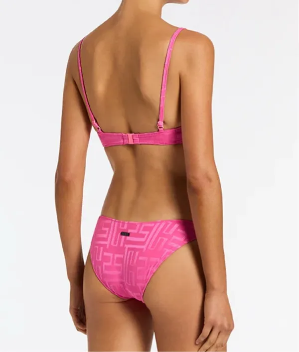 Pink Triangl Bikini Set - Image 2