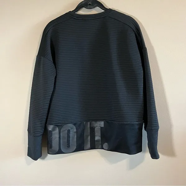 ✨ Nike‎ Women’s Black Just Do It Crewneck Sweatshirt XS - Image 7