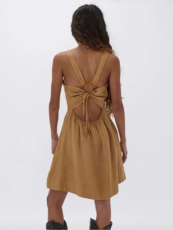 Ghanda Ollie Mini Dress Spice Small NWT - Image 3
