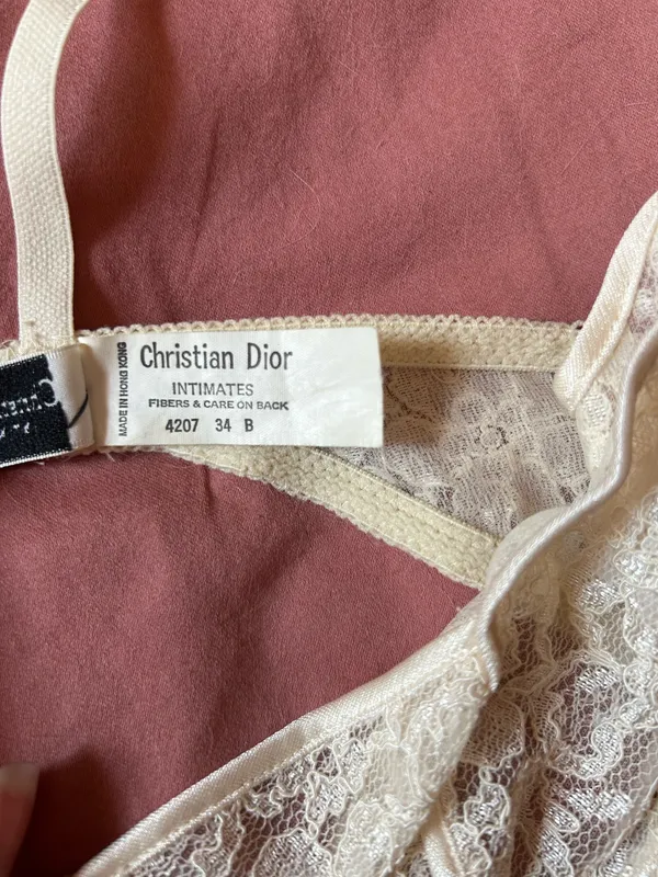 Christian Dior Vintage Bralette - Image 5