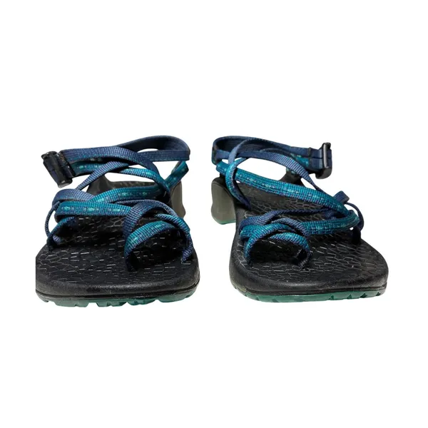 Chacos Z Cloud 2 Womens 7 Blue Teal Toe Loop Sport Sandals Hiking Water Outdoor - Image 2