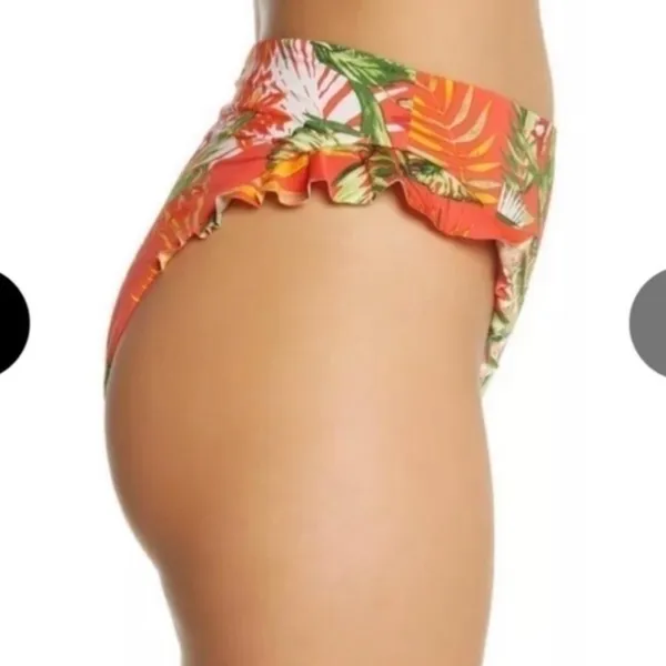 NEW DOLCE VITA BIKINI swim BOTTOM red orange NWT - Image 8