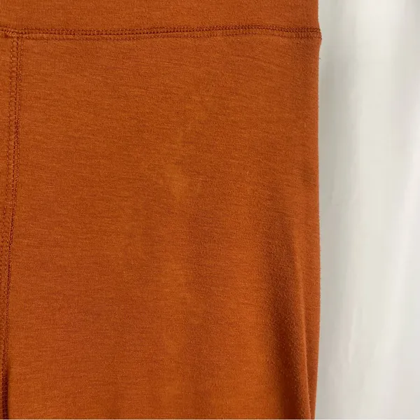 Pinkblush Medium Rust Bike Shorts Maternity High Waist Stretchy Casual - Image 3