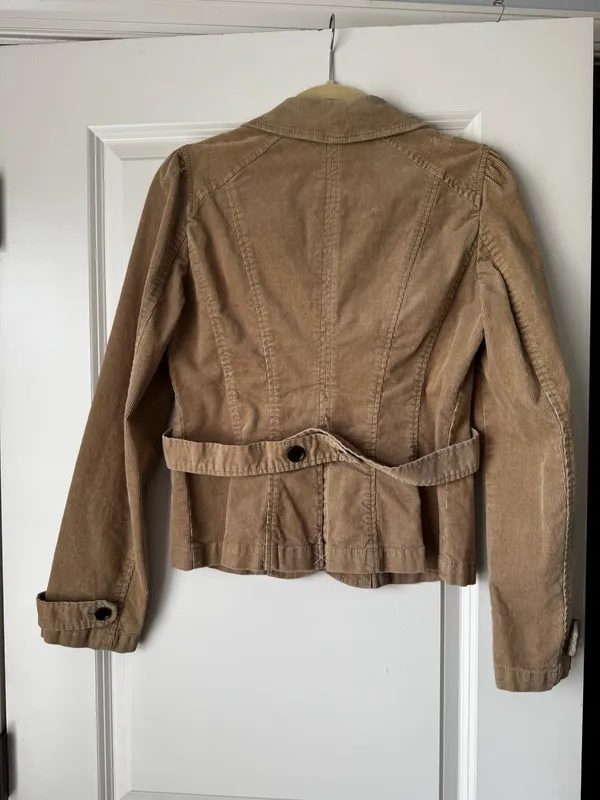 Ann Taylor Loft Corduroy Jacket Belted - Image 3