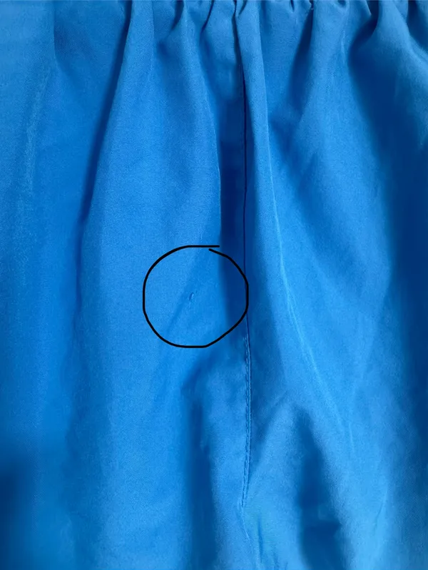 Nike Blue Dri-Fit Shorts - Image 5