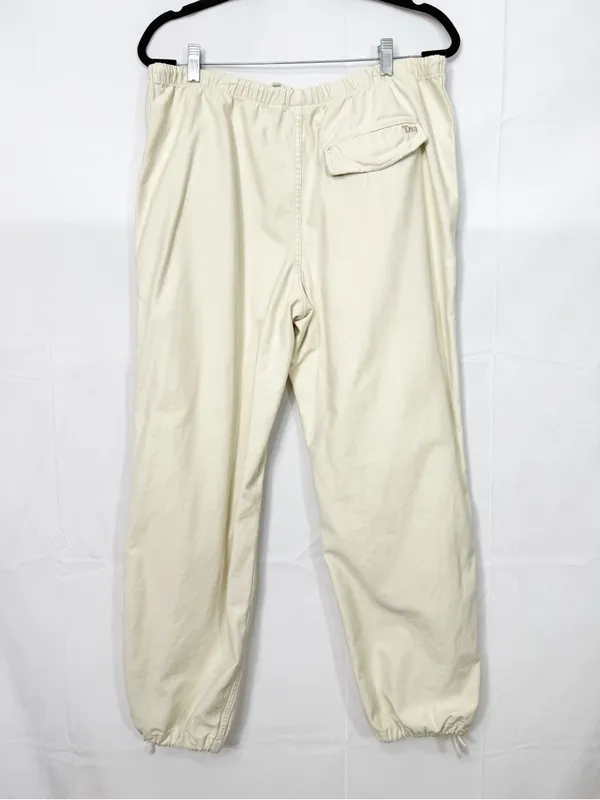 Tna X Aritzia Cache Cargo Parachute Pant Darted Barrel Beige Jogger Cotton - Image 5