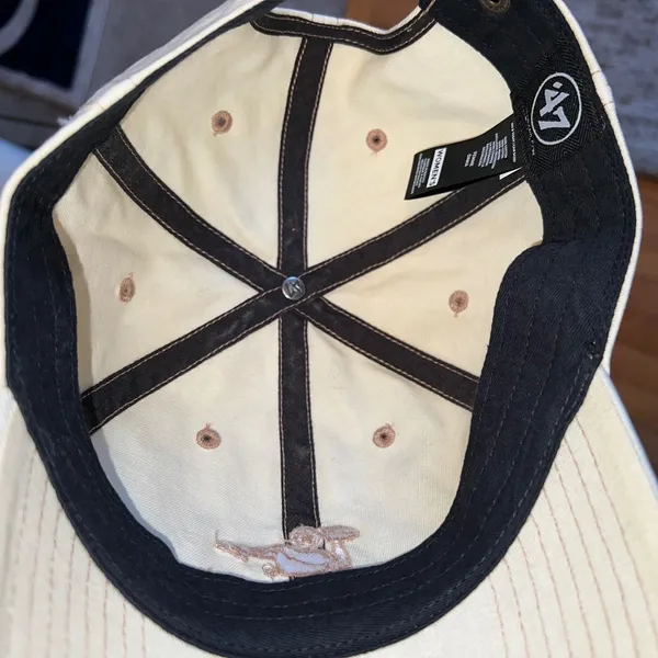 47 Brand Womens Lambeau‎ Field (Greenbay WI)Baseball Cap Tan Adjustable Strap - Image 6