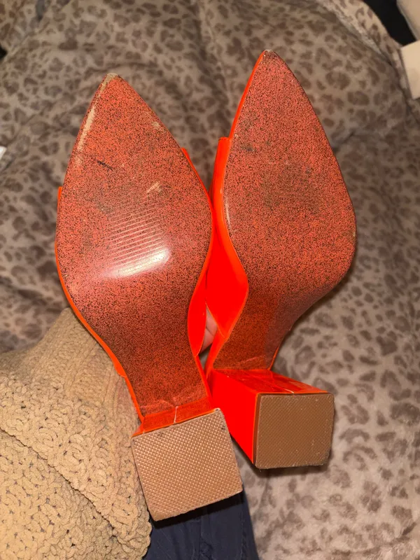 Cape Robbin Orange Mules - Image 5