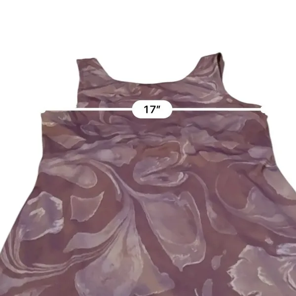 Columbia Active Dress Womens Medium Mauve Purple Marble Floral Built-in Shorts‎ - Image 6