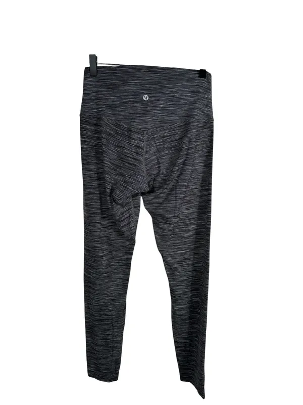 Lululemon Align Pant 25” Wee Are From Space Dark Carbon Ice Grey‎ Size 6 - Image 4