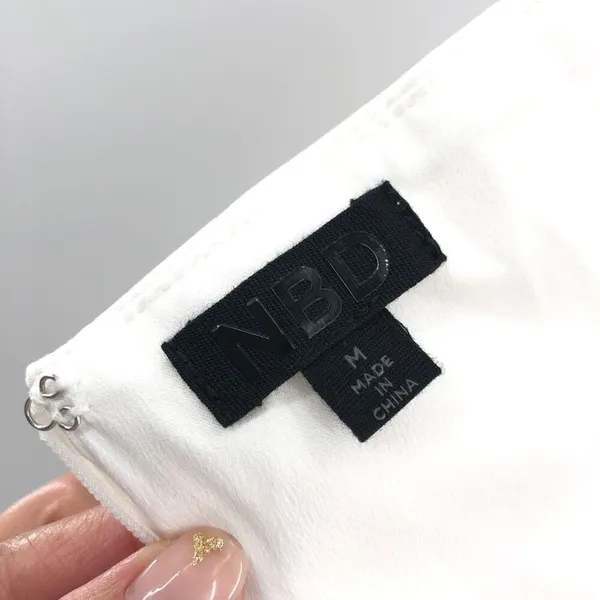 NBD Vanity Mini Dress in White M‎ - Image 16