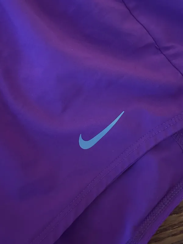 Nike Women's One Dri-FIT Mid Rise 3" Purple Running Shorts Size XS Activewear - Image 4