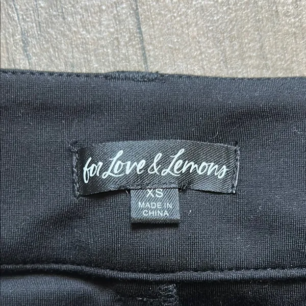 For Love And Lemons Black Pants - Image 2