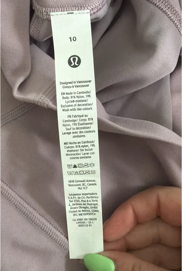 Lululemon Size 10 Align No Line HR 25” Leggings - Image 8