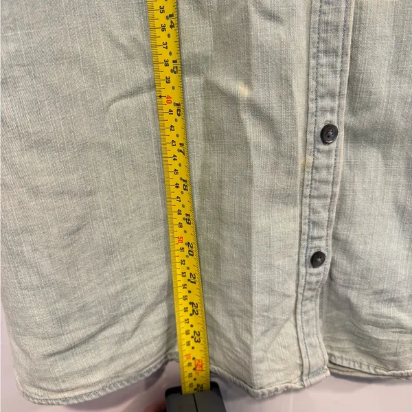 Express denim button down shirt‎ - Image 6