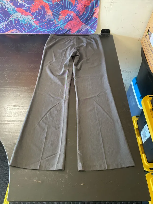 Champion Men's Wide-Leg Dress Pants in Charcoal - Image 6