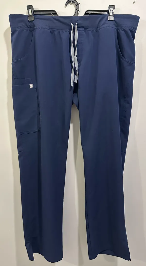 FIGS Kade Cargo Scrub Pants Navy - Image 5