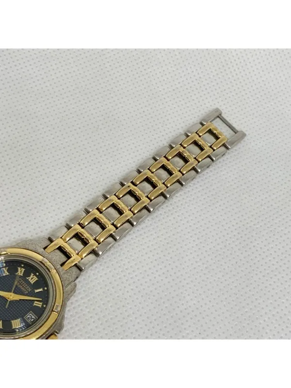 Citizen women’s watch vintage two tone date date quartz 6010-s53051 running - Image 3
