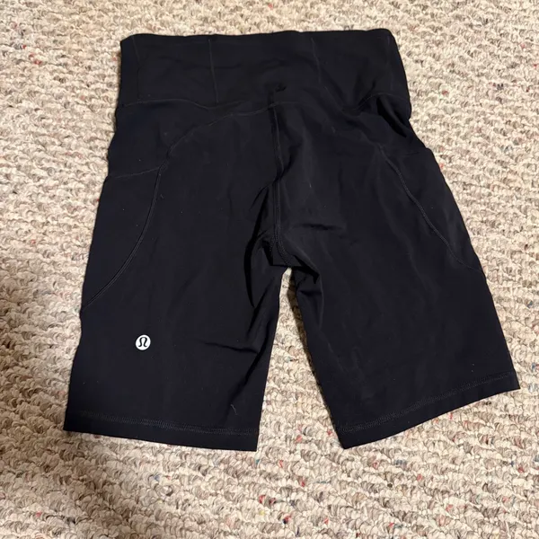 Lululemon Fast And Free Short 8" *Non-Reflective Black- Size 4 - Image 2