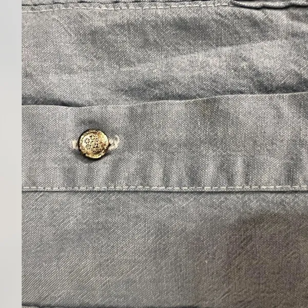 Embroidered Gray Button - Image 2