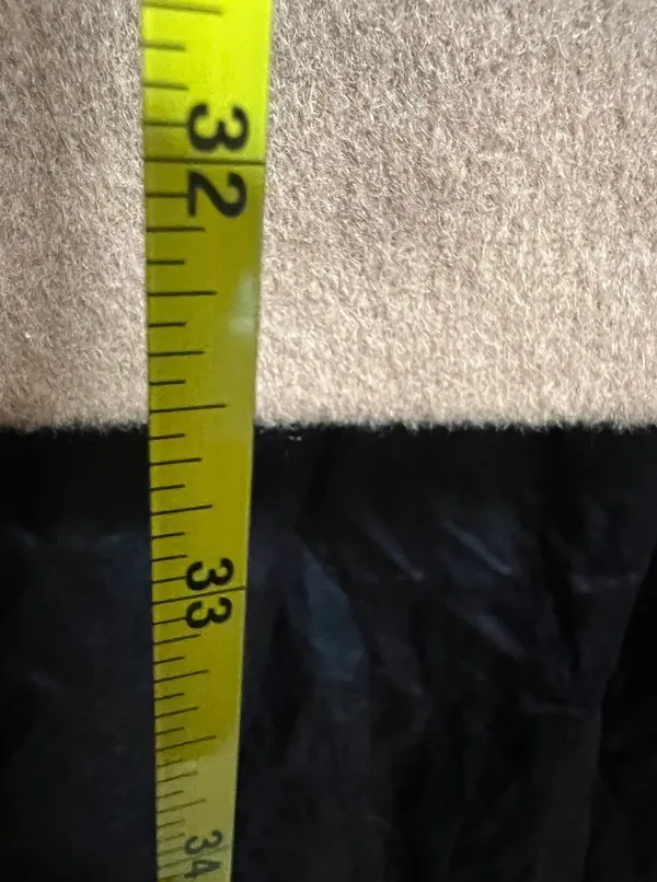 tan wool-blend Topcoat from Express size XS - Image 18